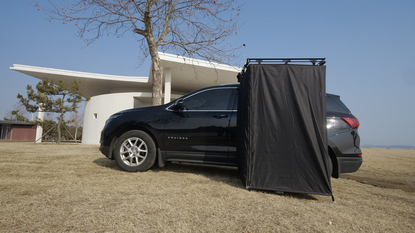 Awning Hard Case Shower Tent car Side Awning Shower Aluminum Case durable Camping Shower Tent