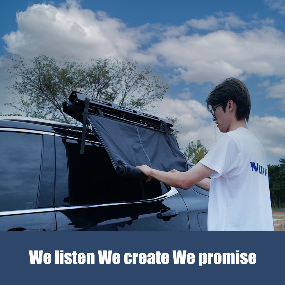 Awning Hard Case Shower Tent car Side Awning Shower Aluminum Case durable Camping Shower Tent