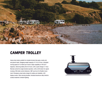 Factory Direct Sales 4500 Lbs Rv Camper Motorhome Camping Mover Robot For Mobile Rv