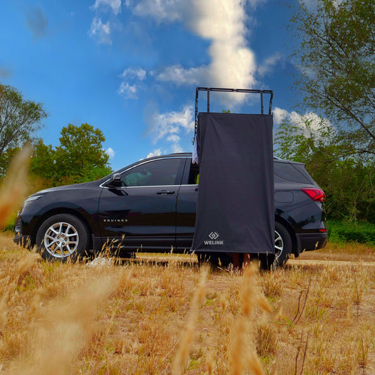 Awning Hard Case Shower Tent car Side Awning Shower Aluminum Case durable Camping Shower Tent