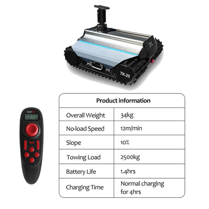 Tk25 Trailer Dolly Electric Rv Parts Accessories Caravan Trailer For Rv